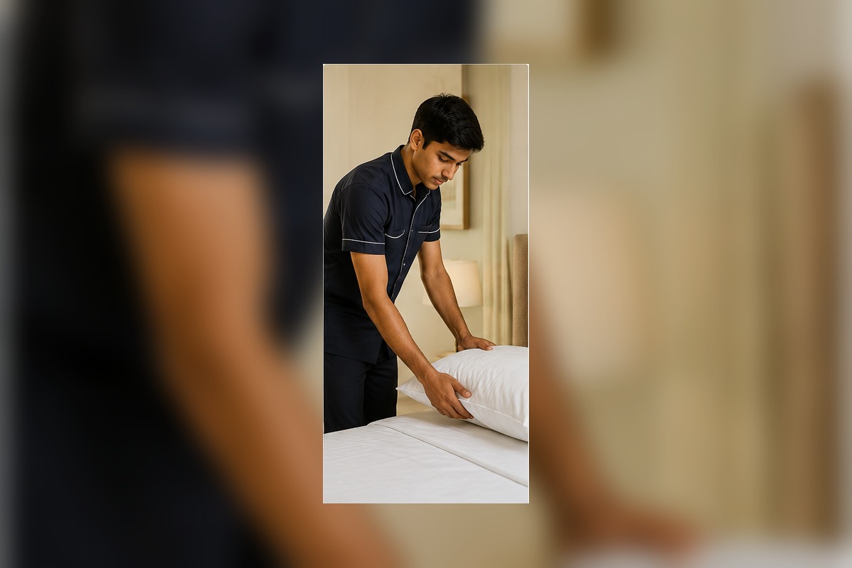 Houseboy providing household assistance and home support